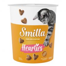 Smilla Hearties Snack per gatti Set %: 3 x 125 g