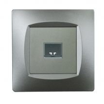 Adelais - Prise Rj45 - Gris