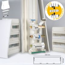 Ohmtec - Jonctions Sol / Plafond 250mm Pour Gtl Ref.423101