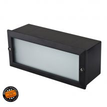 Woltz - Projecteur Encastrable 6w Led - Collerette aluminium - Noir