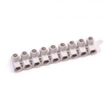 Ohmtec - Lot De 10 Barrettes De 9 Connexions À Vis Unilatérale
