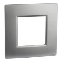 Noane - Plaque De Finition Electrique Simple - Gris alu