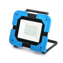 Nalto - Projecteur De Chantier Led Extra Plat 30w Ip65 - Noir-Navy