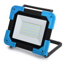 Nalto - Projecteur De Chantier Led Extra Plat 50w Ip65 - Noir-Navy