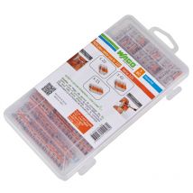 BricolageDirect - Coffret 80 Wago 221 - 20x2 Entrées - 45x3 Entrées - 15x5 Entrées