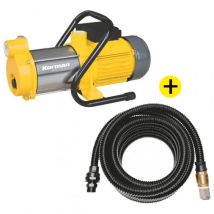 Korman - Pack Pompe De Surface Multicellulaire Inox 900w + Kit D'aspiration 7m25mm Crepine Laiton