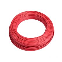 BricolageDirect - Fil Électrique H07v-u Rigide 1.5mm² – Bobine De 100m - Rouge