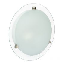 BricolageDirect - Plafonnier 60w Max E27 - Verre
