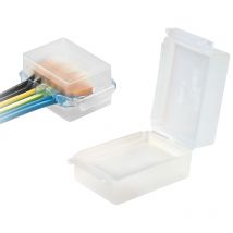Ohmtec - Lot De 2 Boîtiers De Connexion Étanche Pré-rempli De Gel Isolant