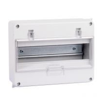 Nalto - Tableau De Répartition Étanche 1 Rangée – 11 Modules - Plastique - Gris