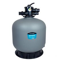 Steiner - Filtre À Sable Ø635mm 16m³/h Vanne 1,5" Top 6 Voies - Cuve anticorrosion en polyéthylène haute densité soufflé monocoque
