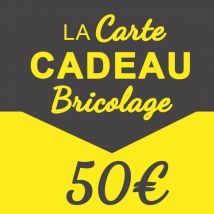 BricolageDirect - La Carte Cadeau Bricolage 50€