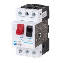 Nalto - Disjoncteur Magneto Thermique 4 À 6,3a Monophasé Ou Triphasé 3 Pôles - list: Noir|Blanc