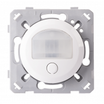 Ohmtec - Epure Interrupteur Automatique Compatible Led - Blanc