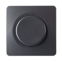 Ohmtec Epure Poussoir Complet Anthracite - Bricolage Direct