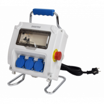 Ohmtec - Coffret De Chantier Monophasé Pré-équipé Avec Arrêt D'urgence