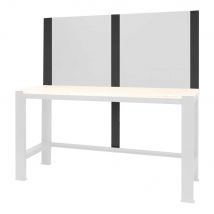 Feroce Storage - Support D'établi Pour Panneau Perforé Et Armoires D'atelier Feroce - Acier - Noir mat aspect granuleux