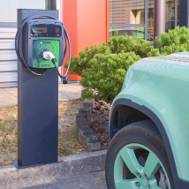 Ohmtec - Borne De Recharge 7.4kw Avec Prise T2 + Contrôleur De Charge + Protection Électrique
