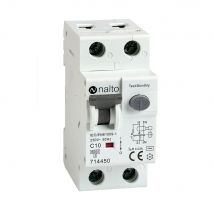 Nalto - Disjoncteur Différentiel 10a - 30ma 1p+n Courbe C