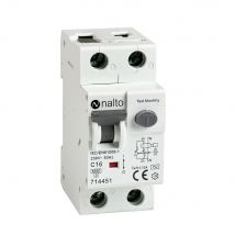 Nalto - Disjoncteur Différentiel 16a - 30ma 1p+n Courbe C