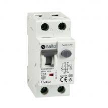 Nalto - Disjoncteur Différentiel 20a - 30ma 1p+n Courbe C