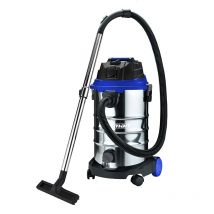 Korman - Aspirateur Eau Et Poussière 1400w 30l Inox Prise Synchro