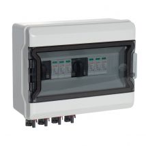 Ohmtec - Coffret Photovoltaïque Dc 3-12kw Double Tracker - Gris et vitre fumée