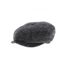Casquette hatteras Herringbone grise - Stetson - 62 cm - Laine - Allemagne