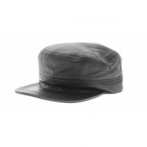 Casquette cubaine cuir - Booster Noir - M - 56/57 cm - Cuir - Australie