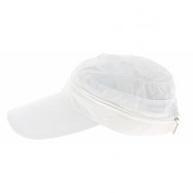 Casquette Golf - Visière blanche