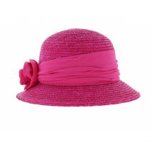 Chapeau Cloche Fushia