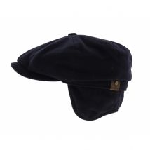 Casquette Hatteras Marine cacheoreilles - Stetson - 61 cm - Laine - Bulgarie