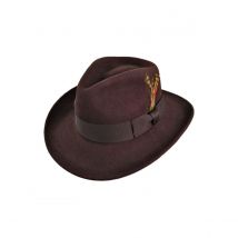 Chapeau traveller Ford Indiana Jones Jaxon - L - 58/59 cm - Feutre laine - Chine