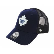Casquette Trucker Snapback Mapple Leafs Bleu - 47 Brand - Taille unique - Polyester 3coton - Chine