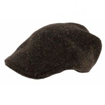 Casquette Bec de Canard Monhagan Laine - Hanna Hats - Hanna hats - Marron - XL - 60/61 cm - Laine - Irlande
