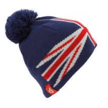 Bonnet à Pompon UK Flag - Le Drapo - Taille unique - Acrylique - France