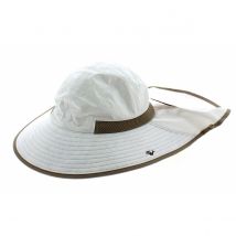 Chapeau CacheNuque Haute Protection Beige - Soway