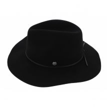 Chapeau Traveller The Dex Feutre Laine Noir - Coal - M - 56/57 cm - Feutre laine - Chine
