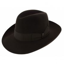 Chapeau Borsalino - marron - 57 cm - Feutre poil - Italie