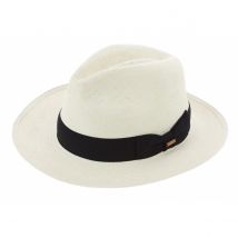 Chapeau Traveller Gamblino Panama Blanc Crème - Traclet - XL - 60/61 cm - paille de panama - Equateur
