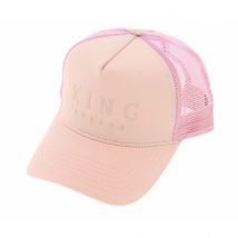 Casquette Poplar Trucker Blush Rose - King Apparel - Taille unique - Polyestère - Chine