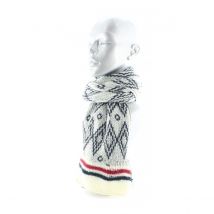 Echarpe le cocorico Jacquard Mohair