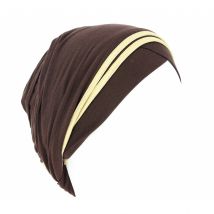 Turban Nubie Marron/Or