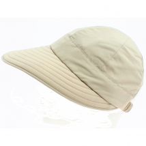 Casquette Visière Sofia AntiUV Beige - Traclet - 55 cm - Coton - Chine