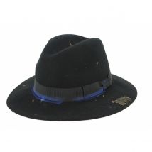 Chapeau Traveller Gianni Feutre Laine Noir Traclet - Taille unique - Feutre laine - Italie