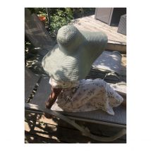 Capeline Thonon Vert Métallisé Traclet