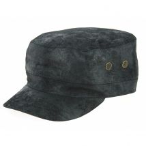 Casquette Army Rooten Cuir Noir - Aussie Apparel