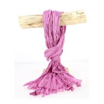 Chèche Torsade Rose Coton - Traclet