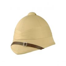 Casque Colonial Type Anglais - Traclet - Beige - 55-57 cm - Coton - Vietnam