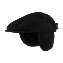 Casquette CacheOreilles Chinook Polaire Noire Pipolaki